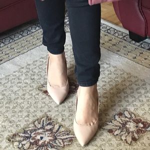 CALVIN KLEIN NUDE CLASSY HEELS